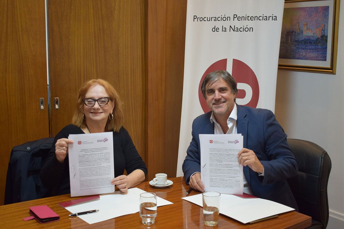 La Procuración Penitenciaria y la Defensoría del Público impulsan el derecho a la comunicación en cárceles