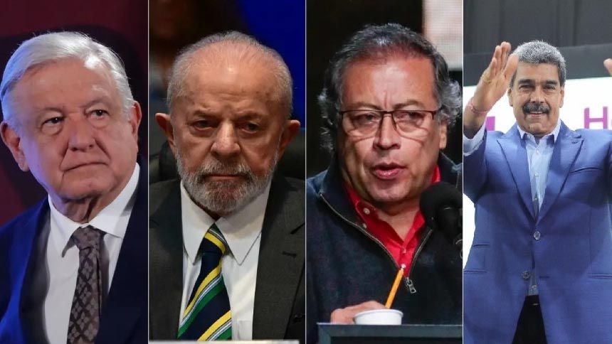 Expectativa por la cumbre virtual entre Maduro, Lula, Petro y AMLO