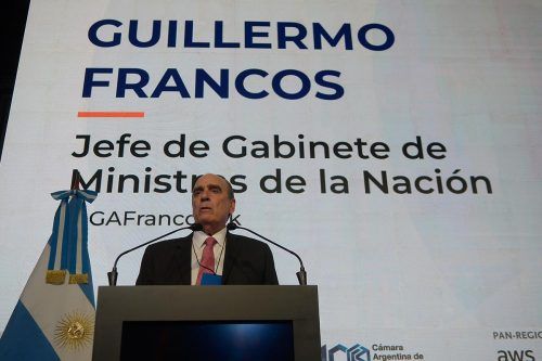 Internaron al jefe de Gabinete, Guillermo Francos