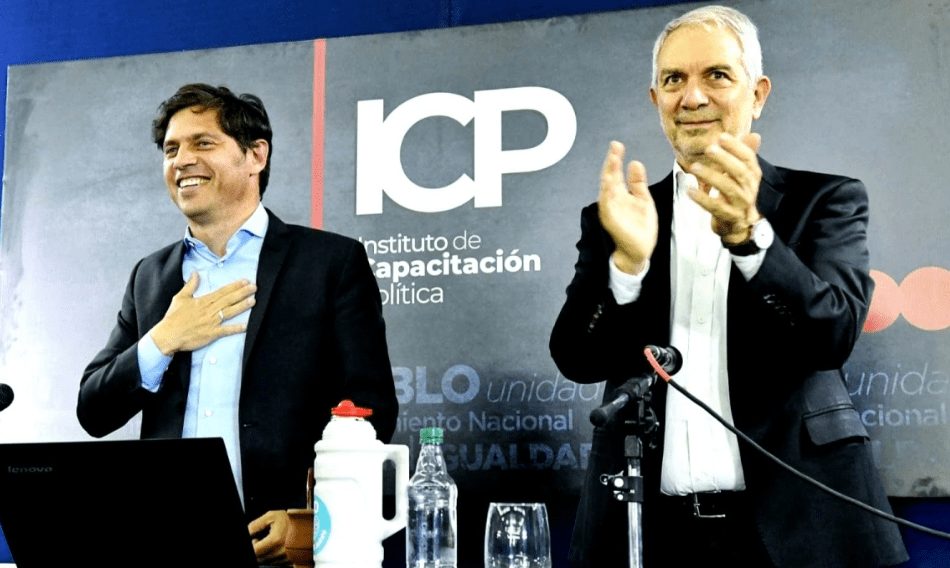 Kicillof y Alak inauguran un curso de formación política