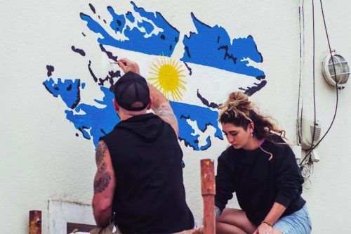 Malvinas en tu Barrio: murales de la memoria y la soberanía