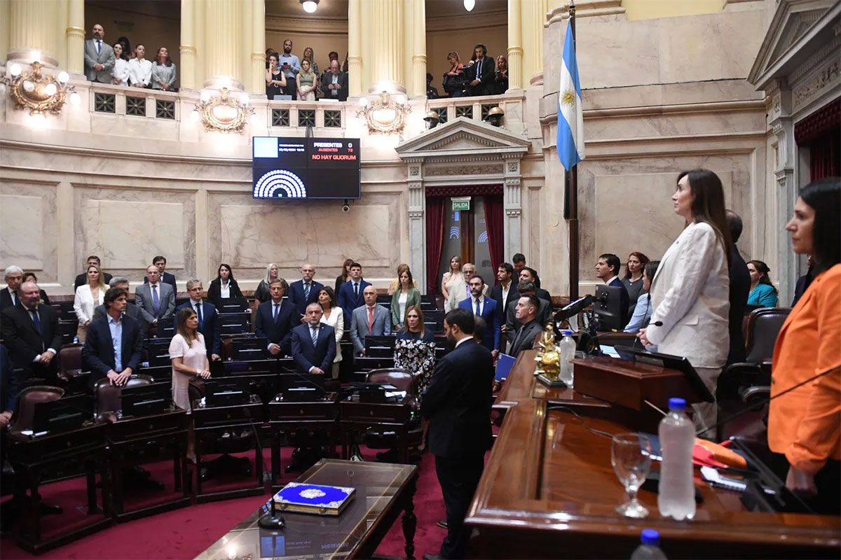 El Senado trata la reforma en las jubilaciones que Milei amenazó con impedir vía veto