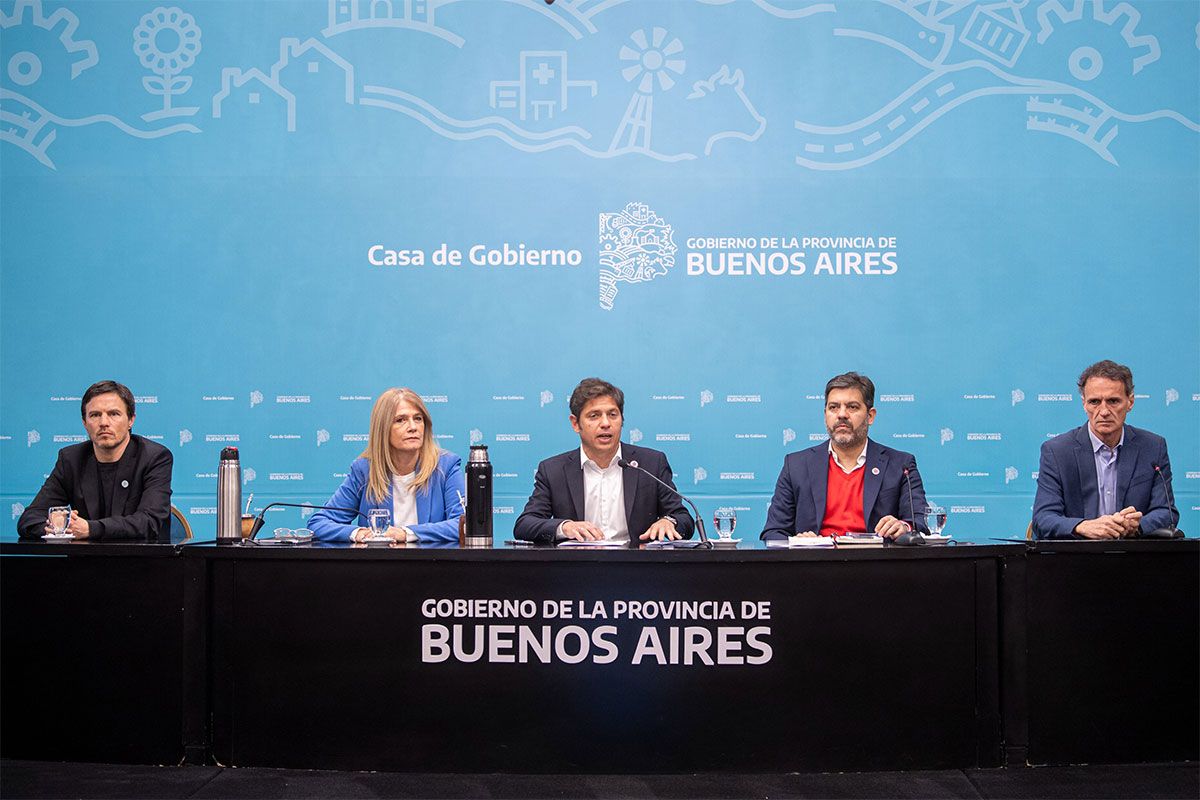 Kicillof cierra filas y se prepara para nuevas embestidas de Milei