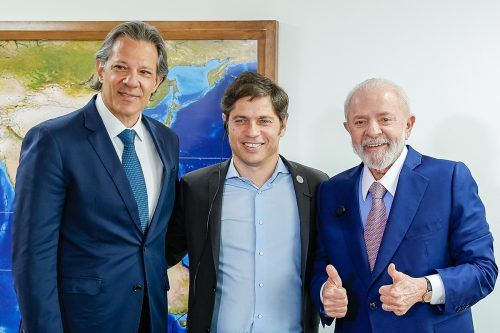 Kicillof fue recibido por Lula en Brasil: foto política y mensaje para Milei