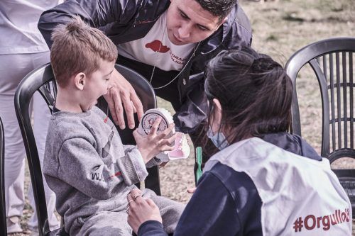 Frente a la alta demanda, la UBA ofrece servicios gratuitos de salud en la Plaza Houssay