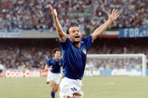 Italia despide a Schillaci: «Chau Totó, héroe de las noches mágicas»