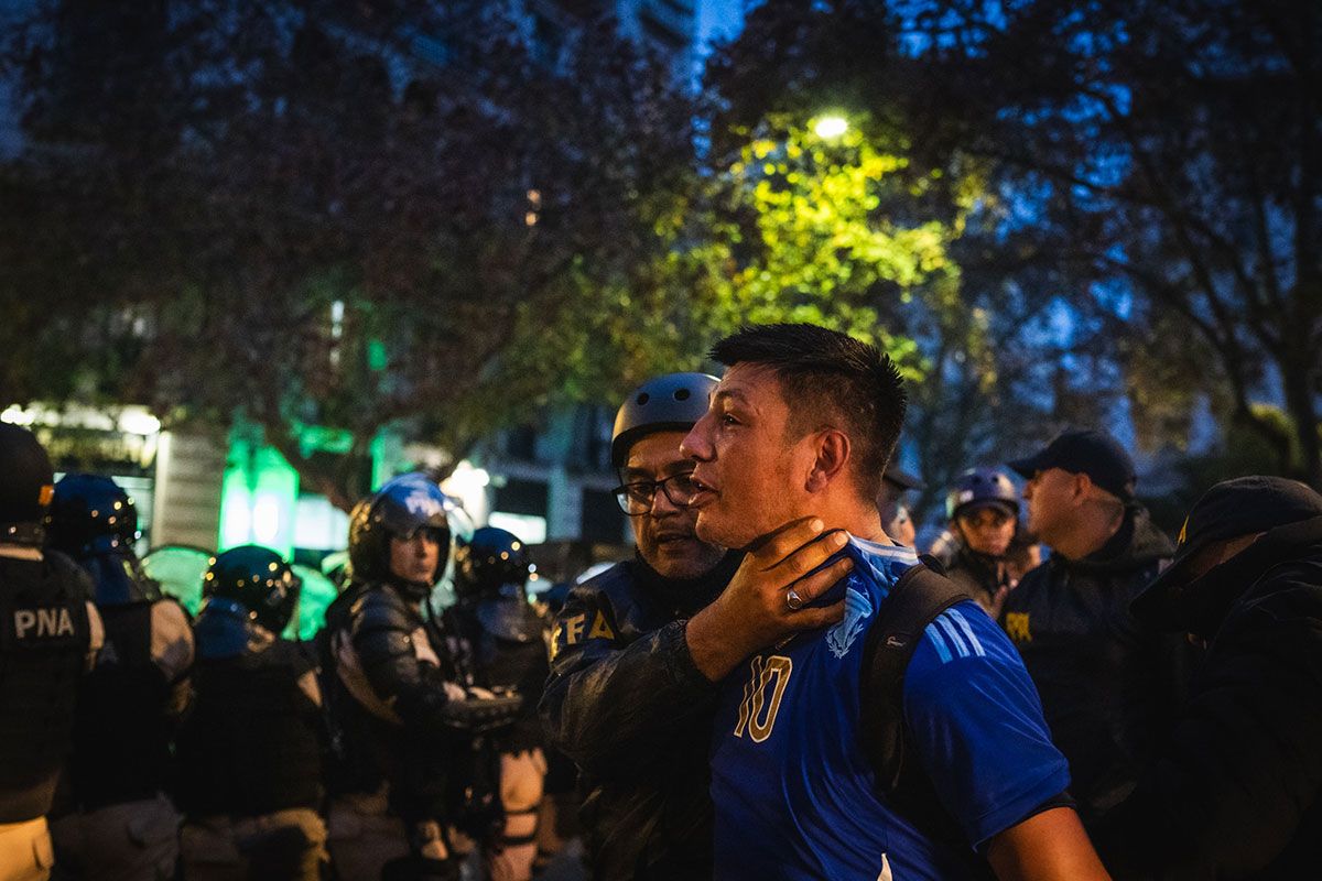 Habla el último liberado por la Ley Bases: «No soy terrorista, fui a protestar»