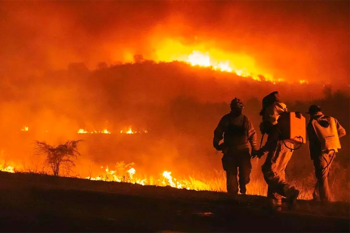 Por los incendios en Córdoba, la gobernación declaró el estado de desastre