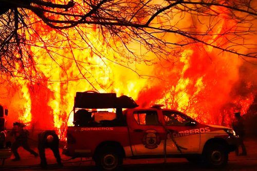 Córdoba: “La policía nos está impidiendo apagar el fuego intencional»