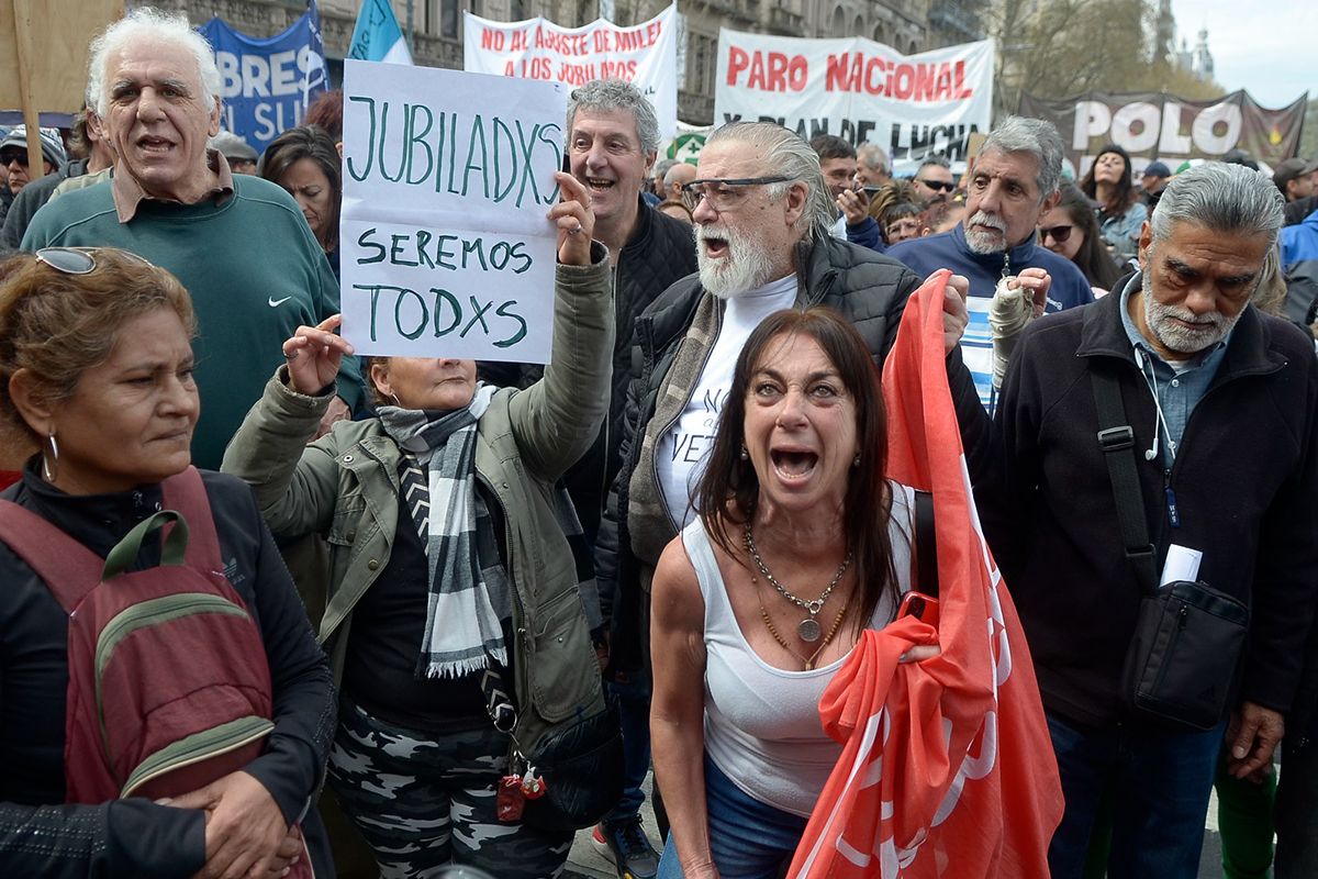 La CPM presentará una nueva denuncia penal por la represión a jubilados en el Congreso