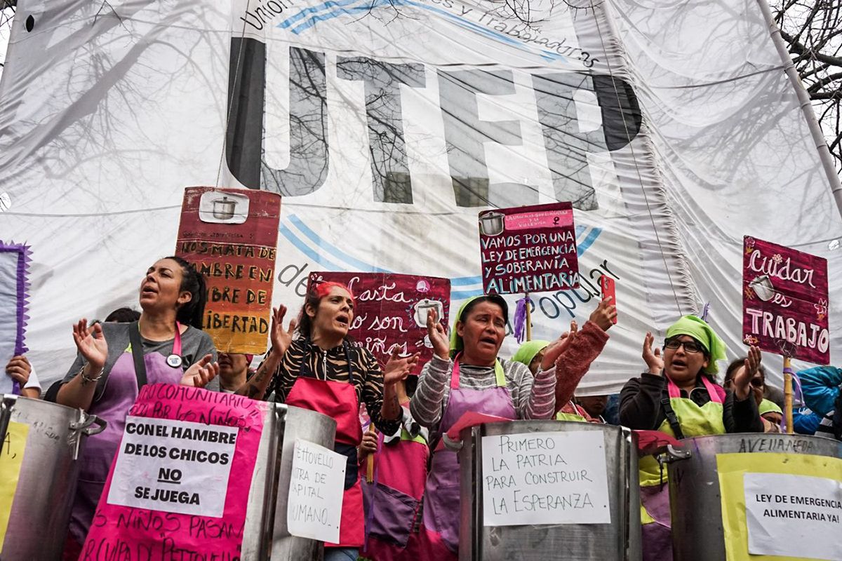 La UTEP volvió a Capital Humano: “Hay una especial saña con los trabajadores de la economía popular”