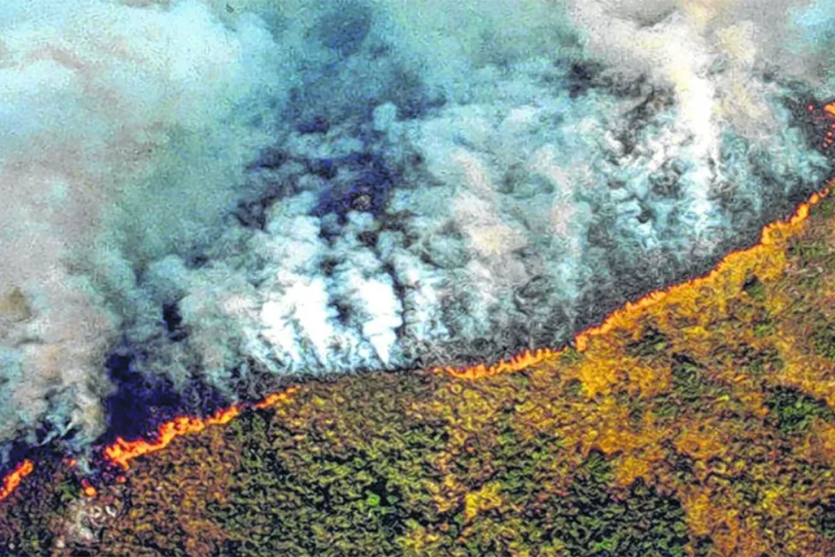 Los incendios en el Amazonas pueden llevar el humo hasta Rosario y el AMBA