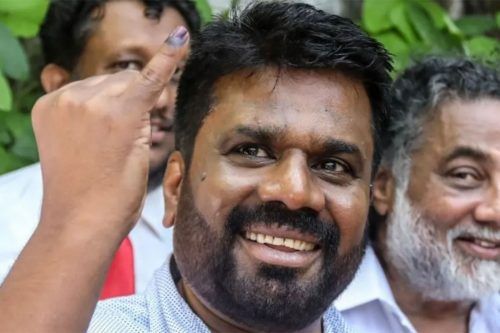 Un líder marxista ganó las elecciones y asumió la presidencia de Sri Lanka