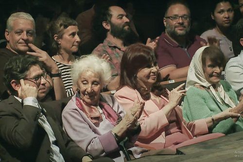 Cristina y Kicillof: el reencuentro más esperado en un acto de Abuelas e invitados por Estela de Carlotto