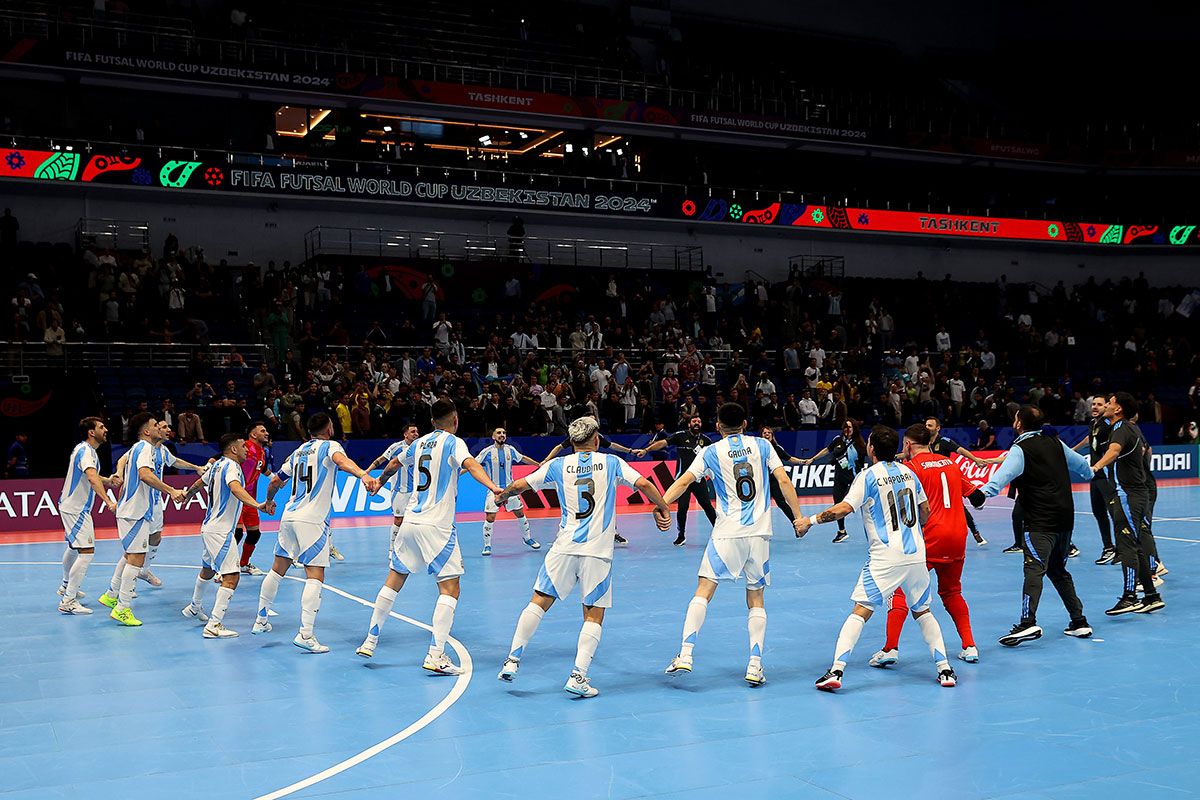 El futsal de Argentina va por su segunda Copa con jugadores formados en clubes grandes y de barrio