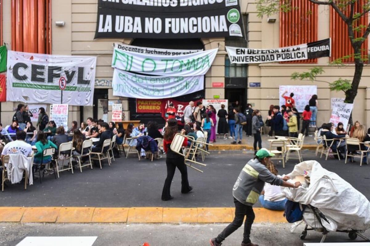 Escala el conflicto tras el veto: se cumple el paro universitario y aumentan las tomas