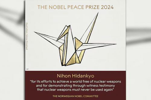 El Nobel de la Paz fue para una ONG formada por sobrevivientes de Hiroshima y Nagasaki