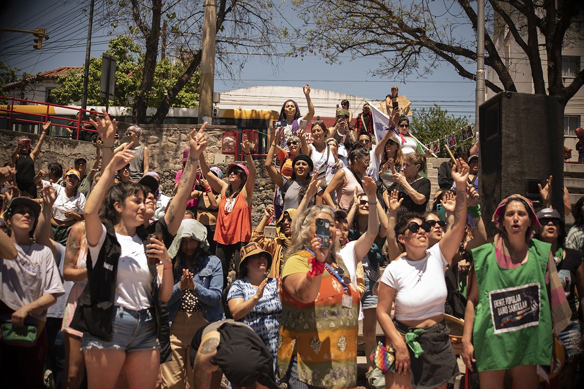 El 37° Encuentro Plurinacional de Mujeres y Disidencias en fotos