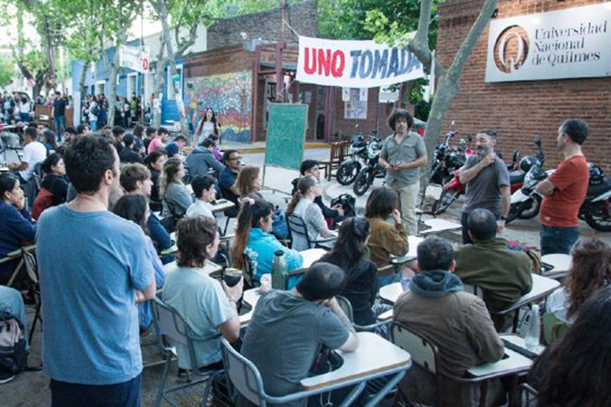 La toma de la Universidad de Quilmes desde adentro: entre el amor, la lucha y la resistencia