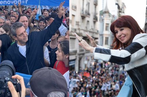 Cristina y Massa se expresaron a favor de la educación pública universitaria «gratuita y de calidad»