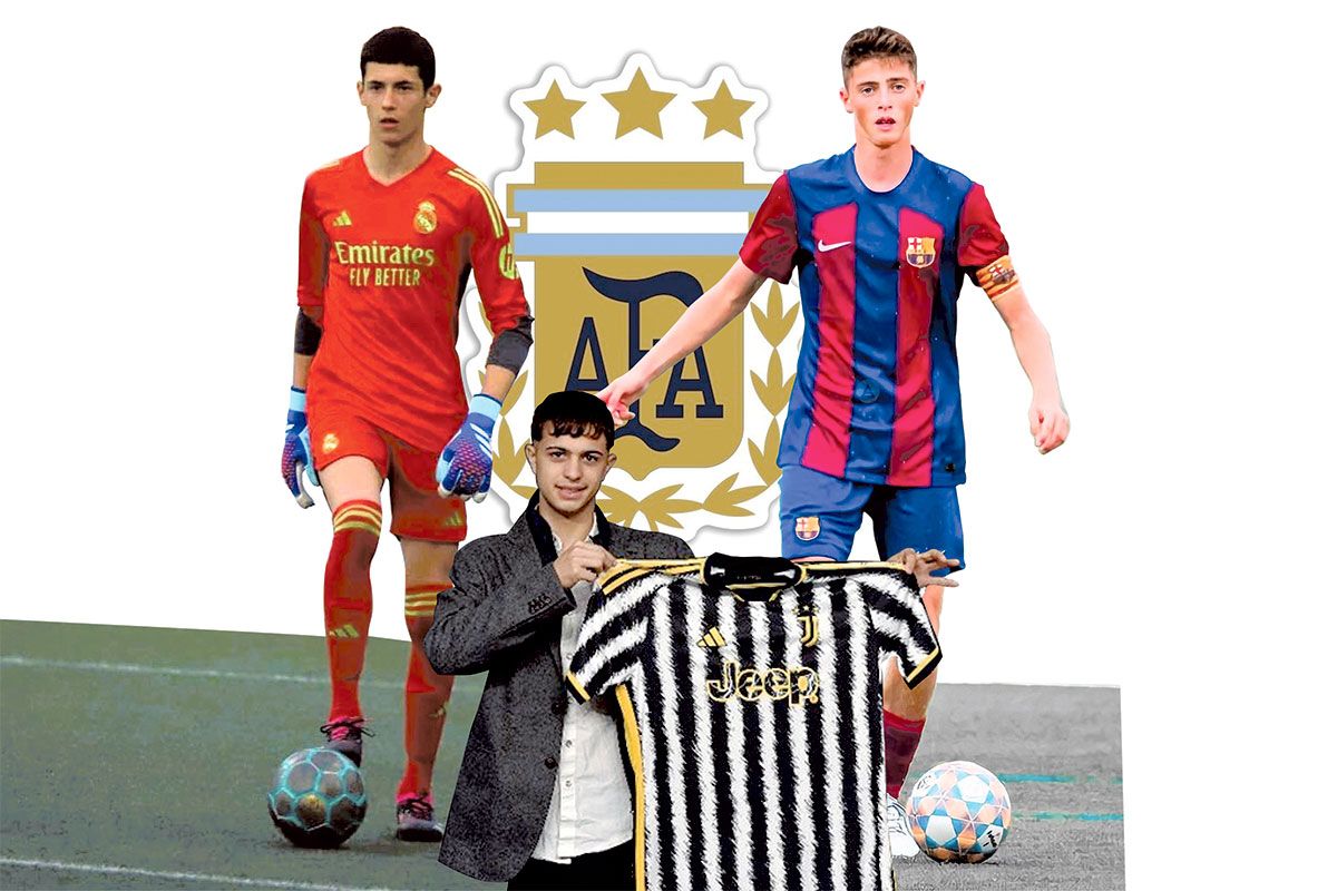 Los «pibes-Pyme»: la Selección Sub 15 ya acude al Real Madrid, el Barcelona y la Juventus