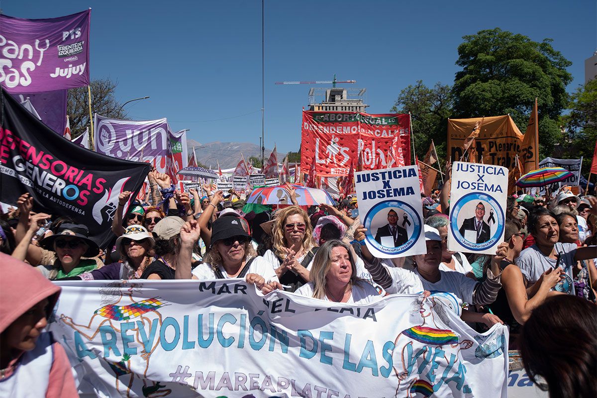 Mujeres y diversidades de pie en Jujuy ante las políticas de Milei