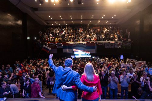 El Frente Amplio cerró su campaña en Buenos Aires: «Somos los hijos de los imprescindibles»