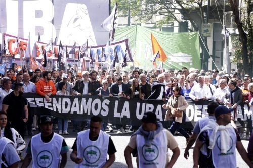 Universidades: el Frente Sindical profundiza la lucha con un paro este jueves y una semana en la calle