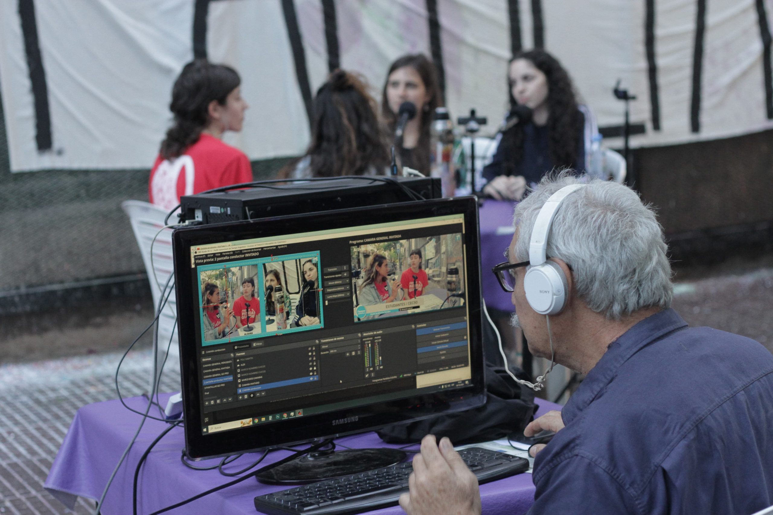 La Facultad de Filo de la UBA recibe a Activad🤯s, el streaming callejero de Tiempo