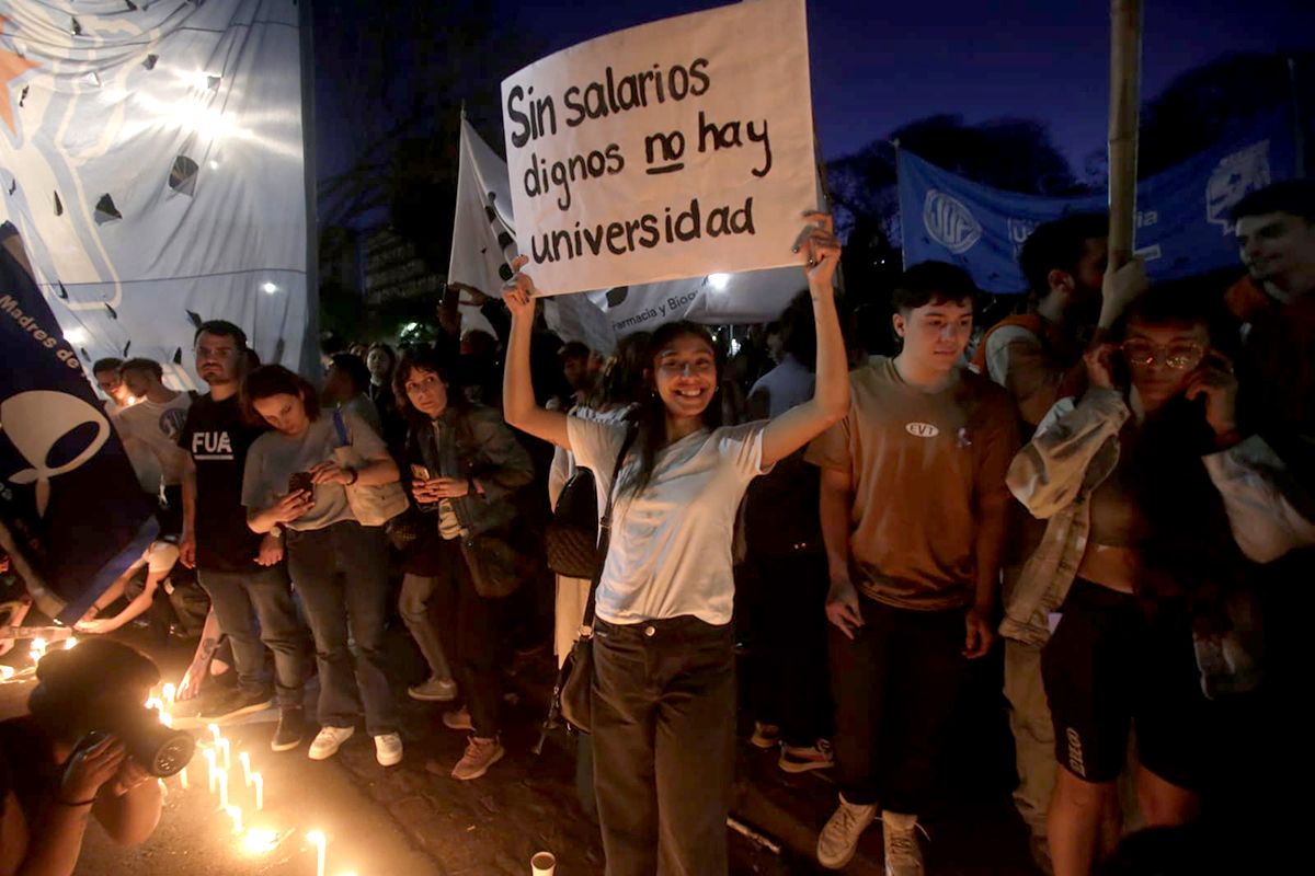 Tras masivas marchas, las universidades realizan un nuevo paro en defensa de la educación pública