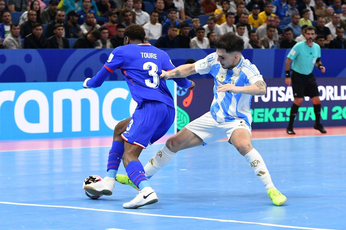 También en futsal: Argentina le ganó a Francia y llegó a la final del Mundial por tercera vez consecutiva