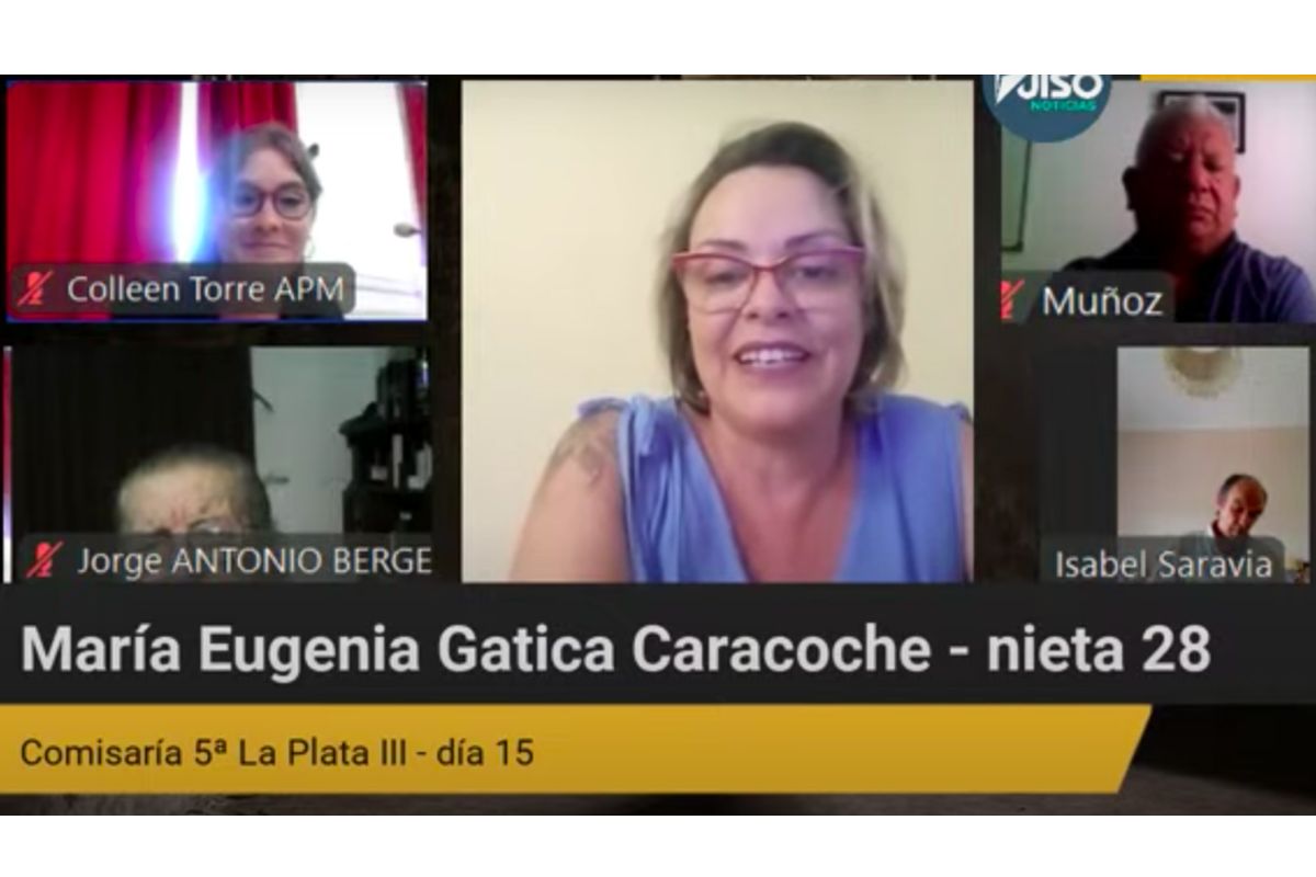 María Eugenia Gatica Caracoche, nieta restituida: “Espero que mi historia y la de todos nunca sea olvidada”