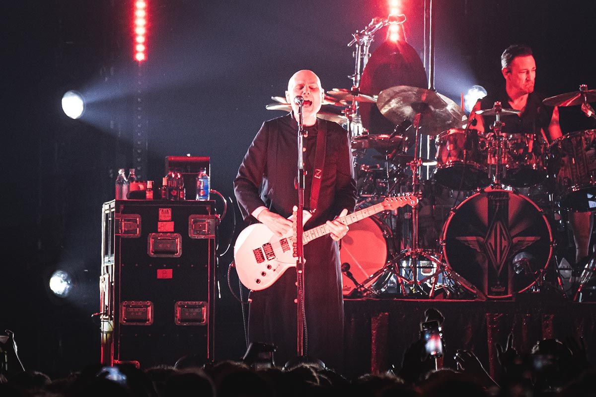 Smashing Pumpkins y su infinita tristeza la rompieron en el Movistar Arena