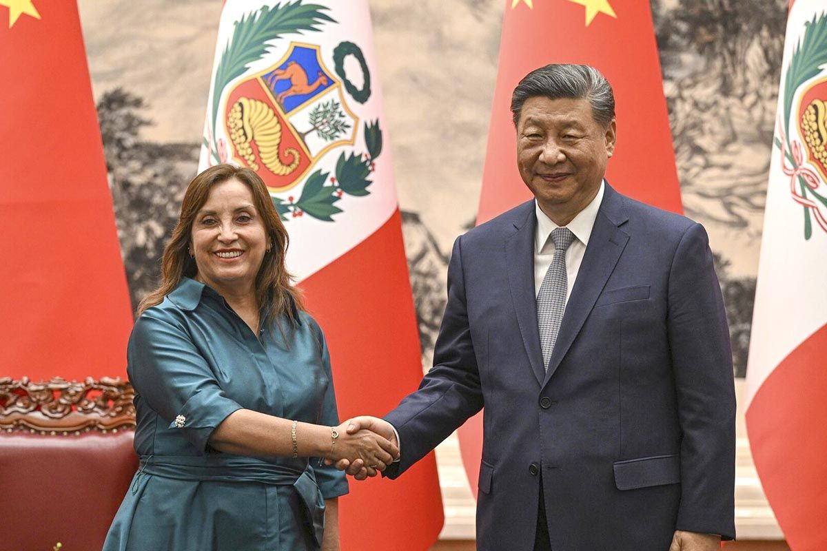 Presidentes de Perú y China inauguran un megapuerto en el norte de Lima