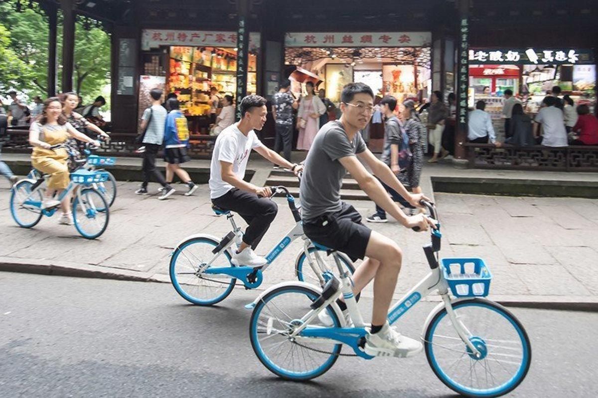 La revancha de la bicicleta en China