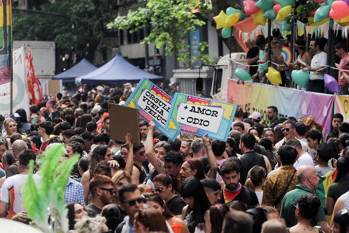 Festejo y lucha en la primera Marcha del Orgullo durante el gobierno de Milei