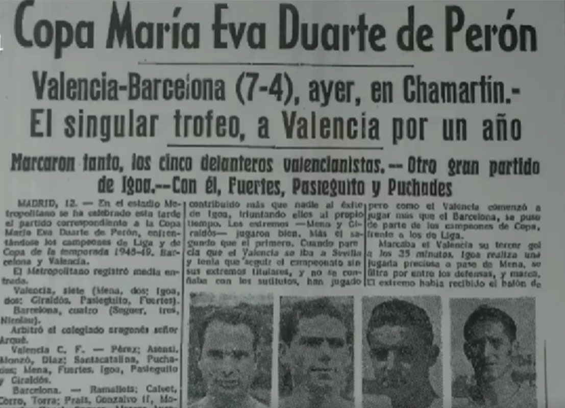 Ni River ni Boca: Real Madrid y Barcelona ganaron la Copa Eva Duarte de Perón