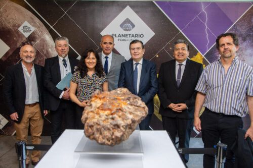 Presentaron un meteorito de más de 4 mil años en la Universidad Nacional de La Plata