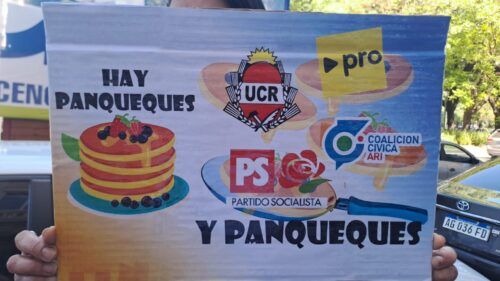 Marcha de la enfermería porteña contra los «legisladores panqueques» y la «Justicia tortuga»