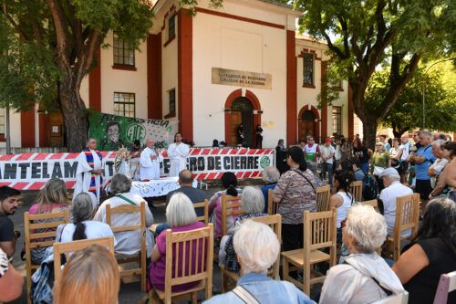 Una misa en la ex Esma para resistir el cierre del Centro Cultural Conti