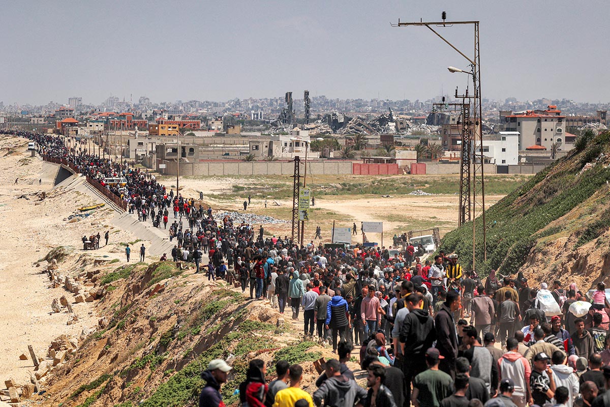 Desplazados podrán regresar al norte de Gaza, tras el intercambio del sábado