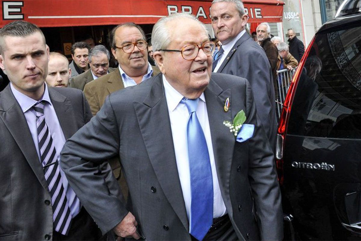 Murió Jean Marie Le Pen, el refundador de la ultraderecha francesa