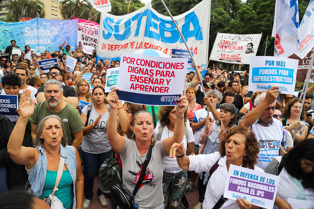 Docentes rechazaron la propuesta oficial por “paupérrima” y paran de nuevo el 5 de marzo