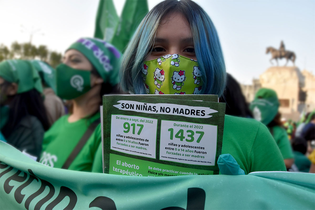 Las niñas de América Latina lograron que reconozcan su derecho a no ser madres