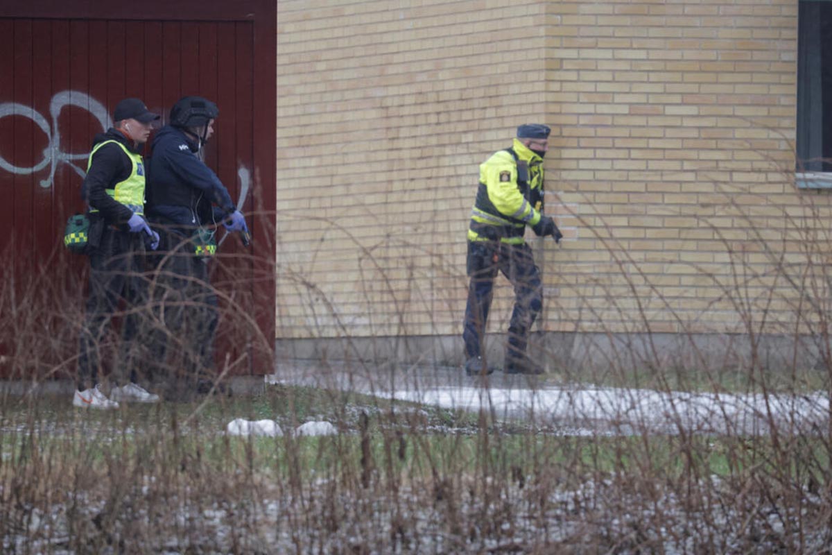 Un lobo solitario causa una masacre en una escuela en Suecia