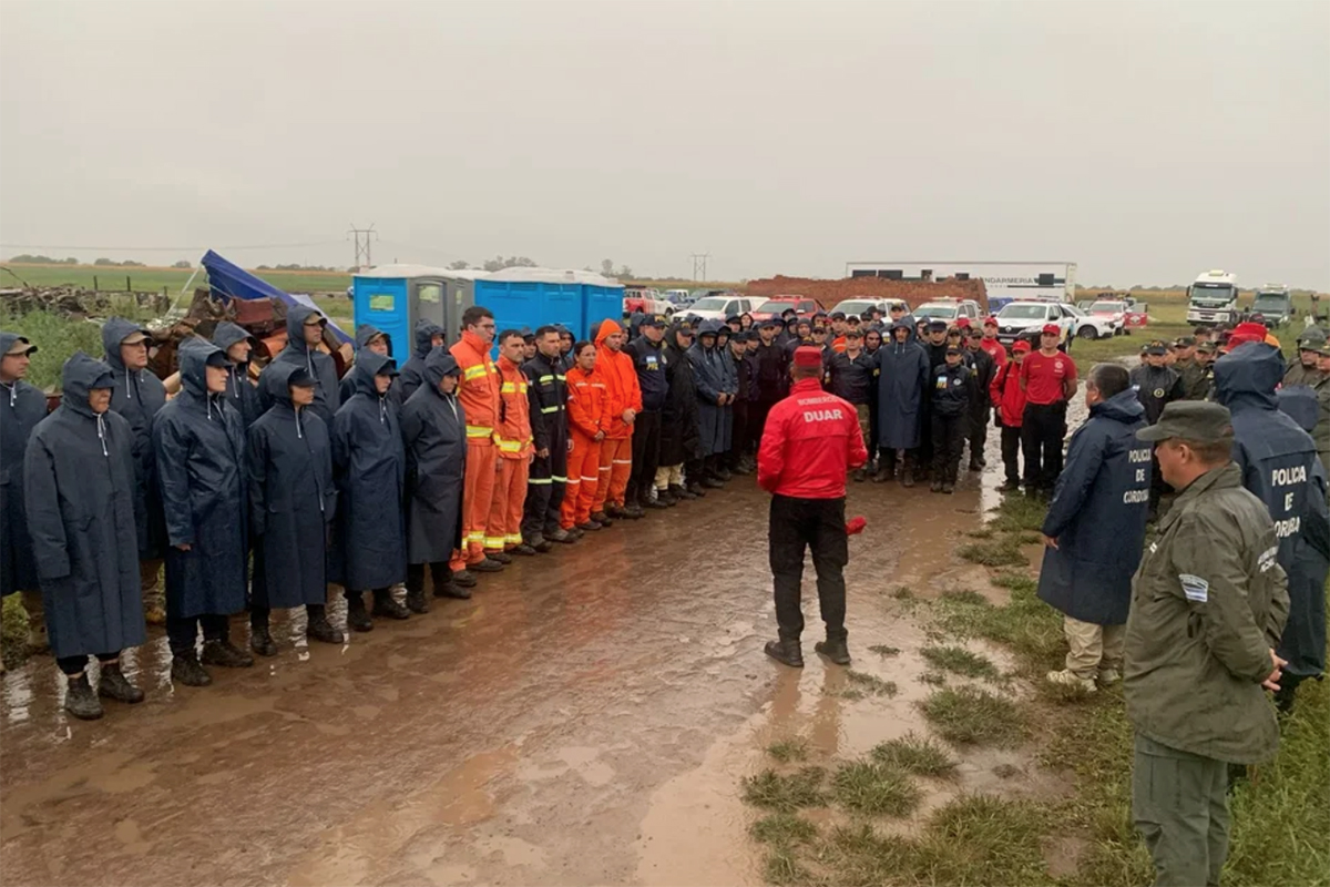 Búsqueda de Lian en Córdoba: las tormentas complican los rastrillajes