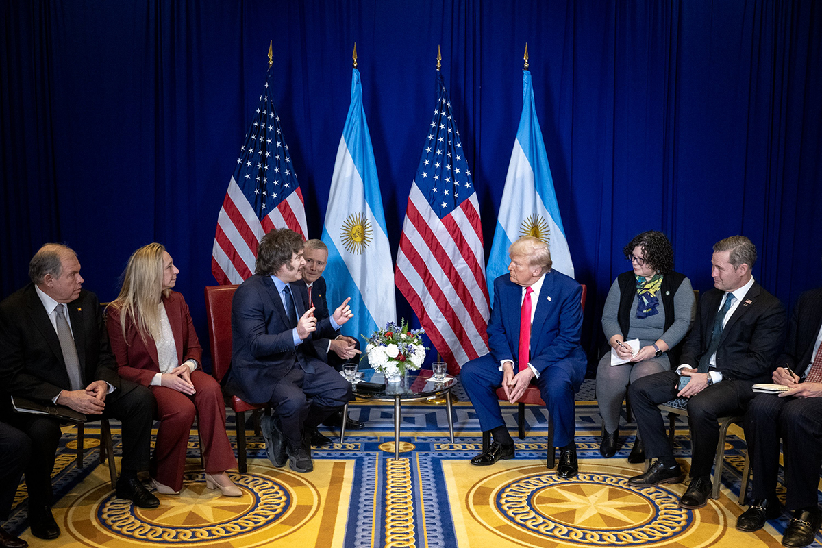 La foto con Trump, el objetivo del viaje de Milei