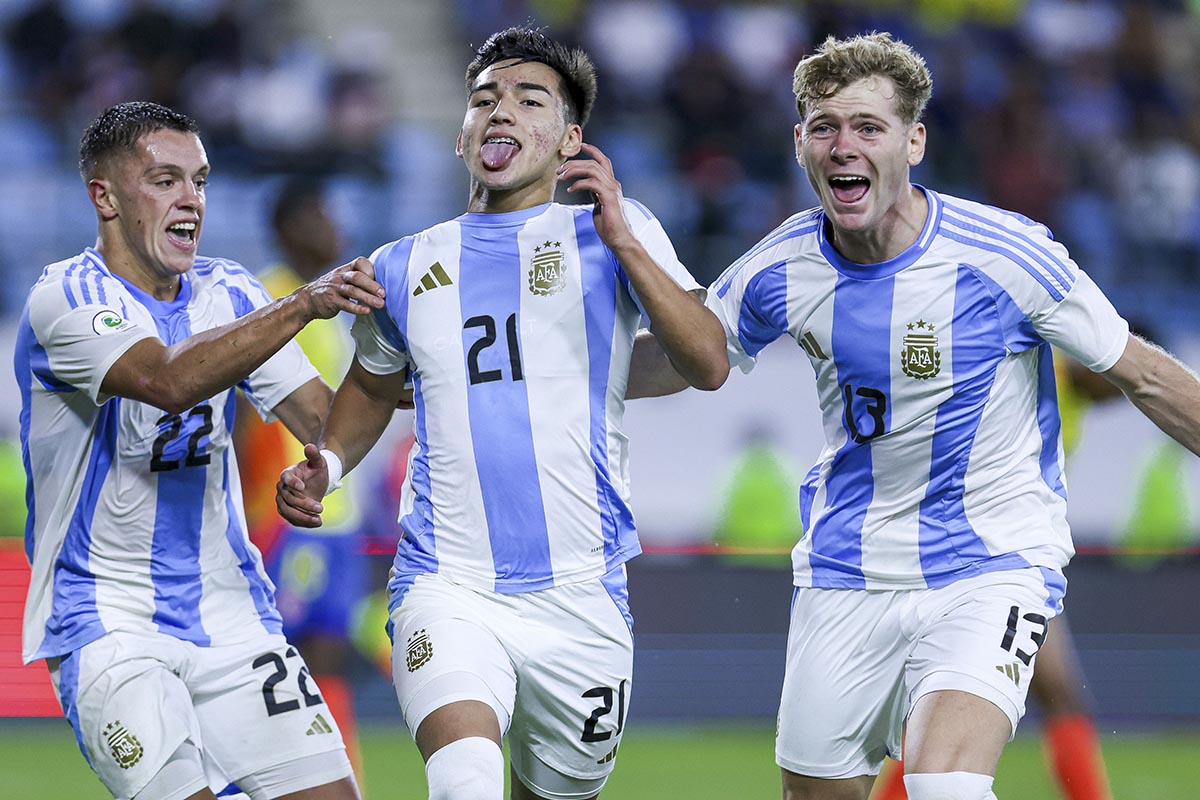 Una Argentina adentro del mundo: la Selección Sub 20 volvió a ganar y sacó pasaje al Mundial