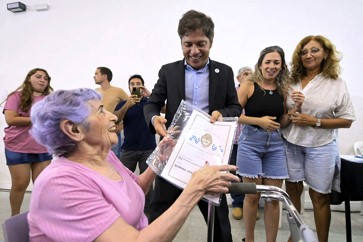 Kicillof, sobre las PASO: «Milei armó un caos con el sistema electoral»