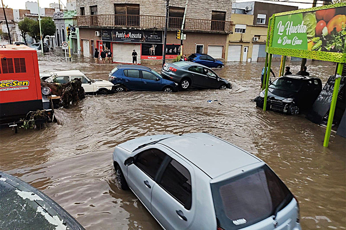 Científicos aseguran que el cambio climático tuvo un rol clave en las inundaciones en Bahía Blanca